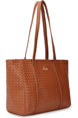 LAVIE Textured Oversized Tote Bag