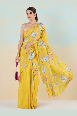 Liva Floral Printed Saree