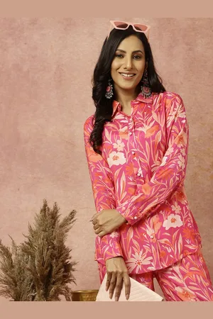 Jaipur Floral Printed Shirt & Trouser