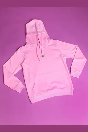 HOOP Girls Hooded Cotton Sweatshirt
