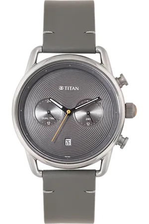 Titan Men Patterned Analogue Watch 1860SL02