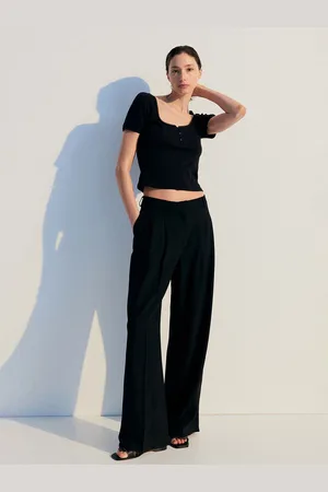 H&M Ribbed Jersey Top