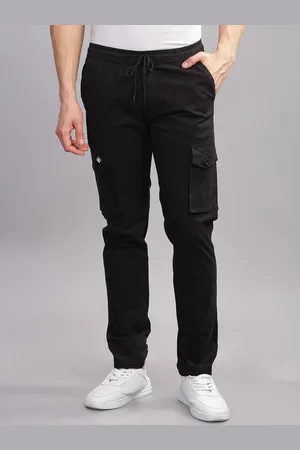 PAUL STREET Men Smart Mid Rise Cargo Trousers
