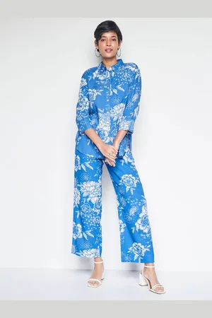 AND Floral Printed Shirt With Trousers
