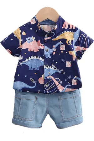 Stylecast Boys Graphic Printed Shirt with Shorts