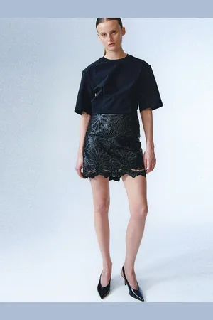 H&M Pure Cotton Tapered-Waist Top