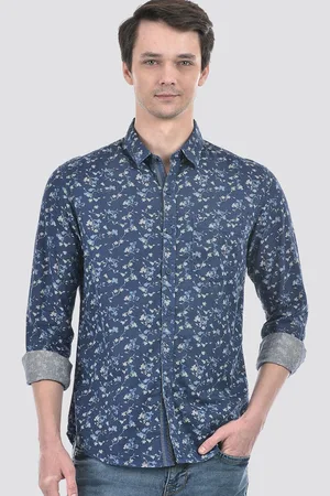 NUMERO UNO Men Printed Slim Fit Shirt