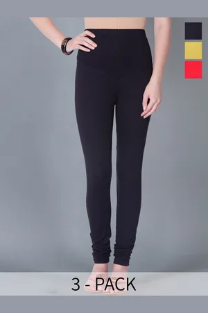 Dollar Missy Pack Of 3 Churidar Length Leggings