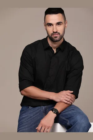 Nautica Men Slim Fit Pure Cotton Casual Shirt