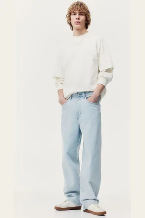 H&M Men Pure Cotton Baggy Jeans