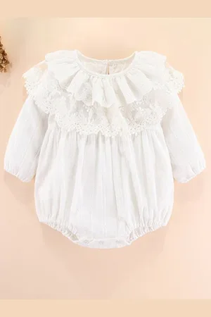 Stylecast Kids-Girls Ruffles And Frills Detailed Rompers