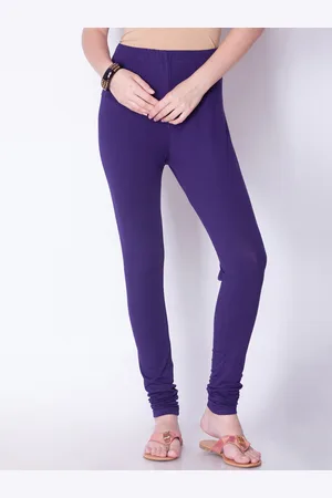 Women Purple Leggings - Myntra
