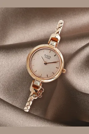 Titan Women Rose Gold Analogue Watch