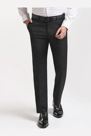Buy Blackberrys Black B 90 Regular Fit Formal Trousers - Trousers for Men  1138241 | Myntra