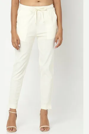 Ethnicity Women Mid Rise Trousers