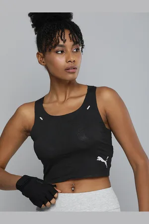 PUMA RUN ULTRASPUN DryCell Breathable Running Tight Fit Tank Crop Top
