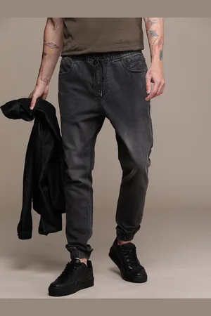 WROGN Men Jogger Light Fade Stretchable Jeans