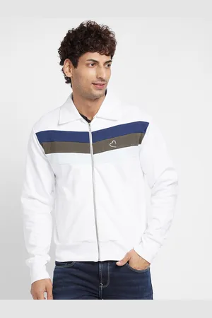 Being Human Spread Collar Front Open Sweatshirt