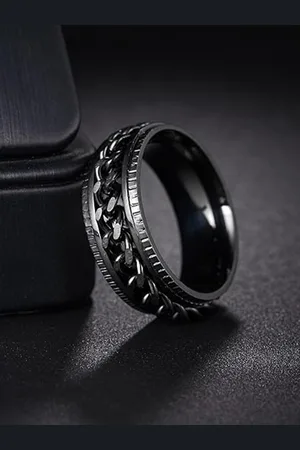 Meenaz Men Silver Plated Finger Ring