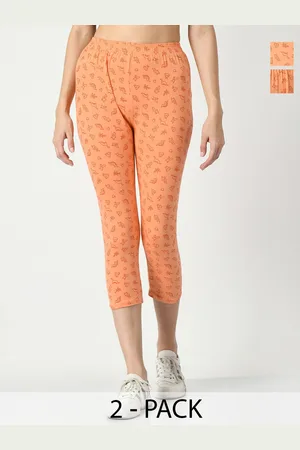 BAESD Women Pack Of 2 High-Rise Slim Fit Printed Capris