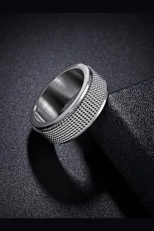 Meenaz Men Silver Plated Finger Ring