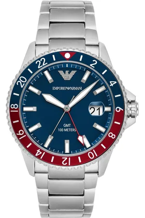 Emporio Armani Men Dial & Bracelet Style Straps Round Analogue Watch AR11590