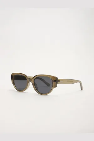 The Bear House Men Oval Sunglasses BSG-ELVERUM-OL