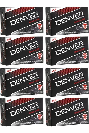 Denver Set of 8 Black.code Cologne Bathing Soap - 125g each