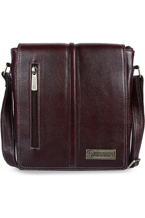 HAMMONDS FLYCATCHER Leather Structured Sling Bag