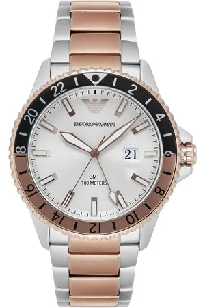 Emporio Armani Men Stainless Steel Bracelet Style Straps Analogue Watch AR11591