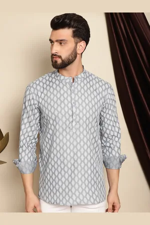 Anouk Men Ethnic Motifs Printed Flared Sleeves Kurta