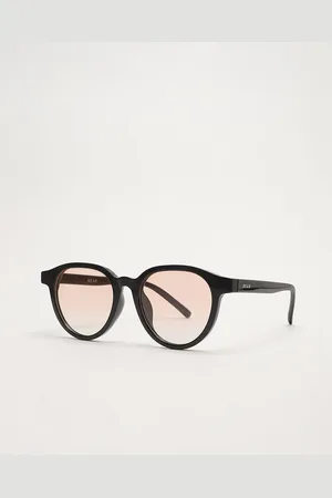 The Bear House Men Round Sunglasses BSG-PORS-BK
