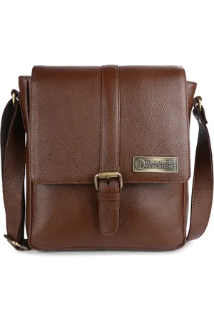 HAMMONDS FLYCATCHER Leather Structured Sling Bag
