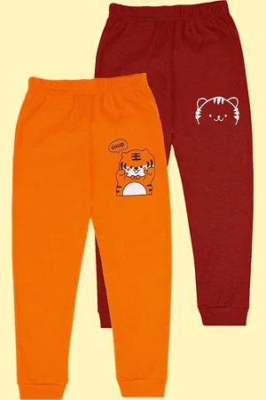 BAESD Infants Boys Pack Of 2 Graphic Printed Joggers
