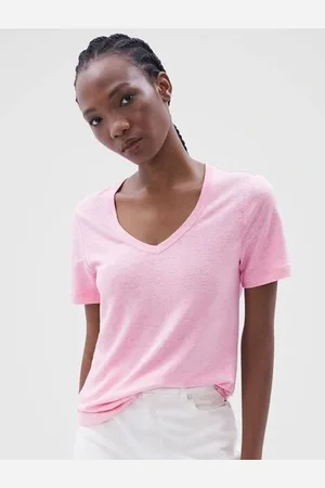 Color Capital Pack of 2 V-Neck Short Sleeve Top