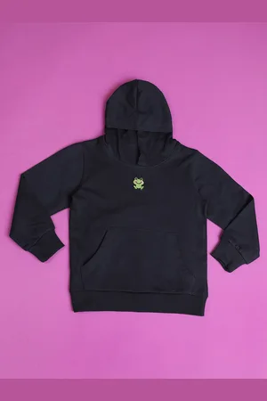 HOOP Girls Embroidered Hooded Sweatshirt