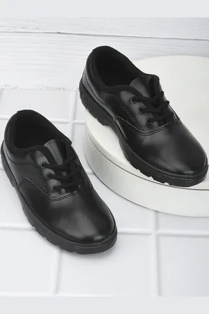 Liberty Boys Black Oxfords Shoes