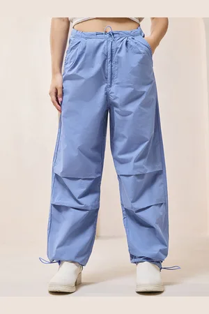 Bewakoof Women Baggy Oversized Parachute Pants