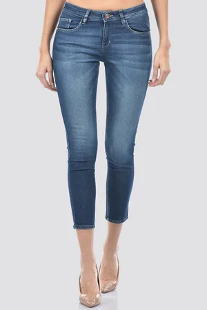 NUMERO UNO Women Solid Skinny Fit Sustainable Stretchable Jeans