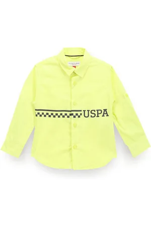 Ralph Lauren Boys Classic Fit Brand Logo Printed Pure Cotton Casual Shirt