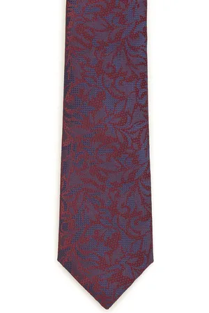Arrow Men Woven Design Jacquard Broad Tie