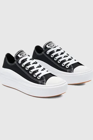 Converse Women Chuck Taylor All Star Move Canvas Platform Low Top Sneakers