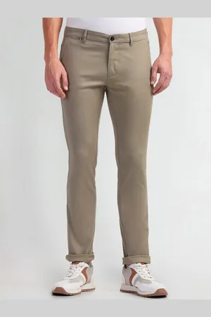 Arrow Autopress Men Slim Fit Chinos Trousers