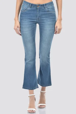 NUMERO UNO Women Solid Bootcut Sustainable Stretchable Jeans