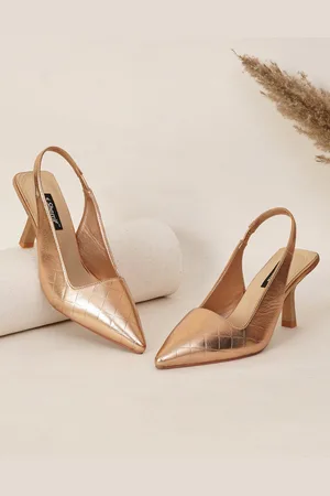 Sherrif Pointed Toe Slim Heeled Mules