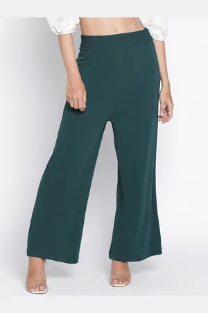 DRAAX Fashions Women Mid Rise Parallel Trousers