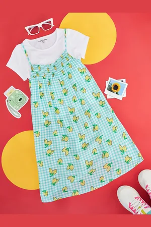 Pantaloons Girls Printed Fit & Flare Dress