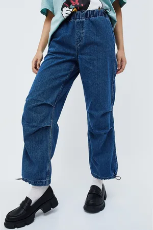 Lifestyle Women Jogger Clean Look Pure Cotton Jeans