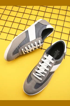 Buy Roadster Men's Grey and White Sneakers (10UK) at Amazon.in