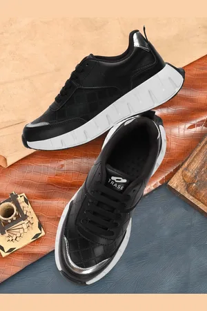 TRASE Women Round Toe Lace Up Sneakers